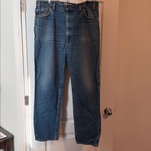 36 Dark Blue Tub - Levi’s Strauss Signature Relaxed Fit 540 size 40 x 32 - Picture 5 of 6